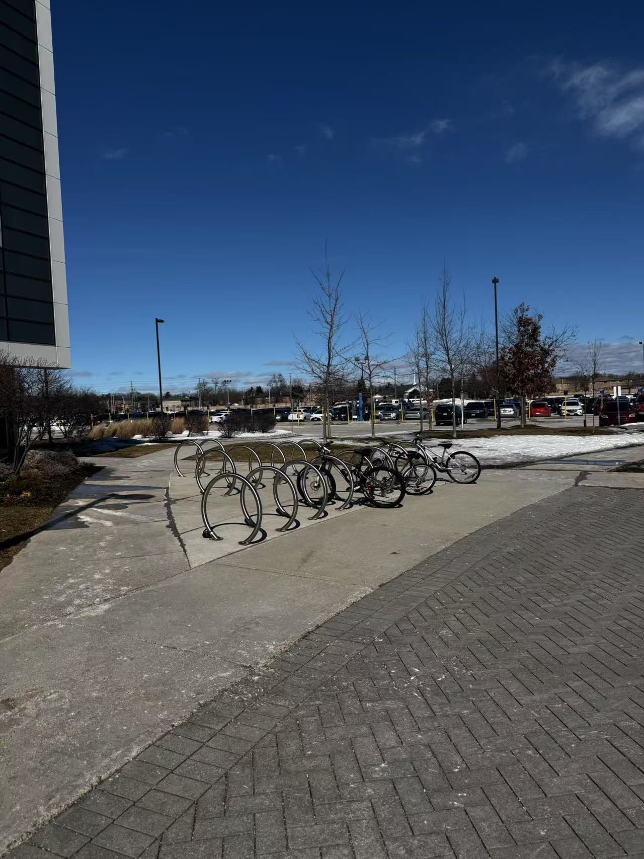 The sound of the breeze outdoors