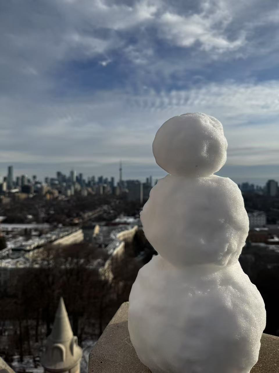 The sound of the wind recorded in the castle tower during a visit to the castle