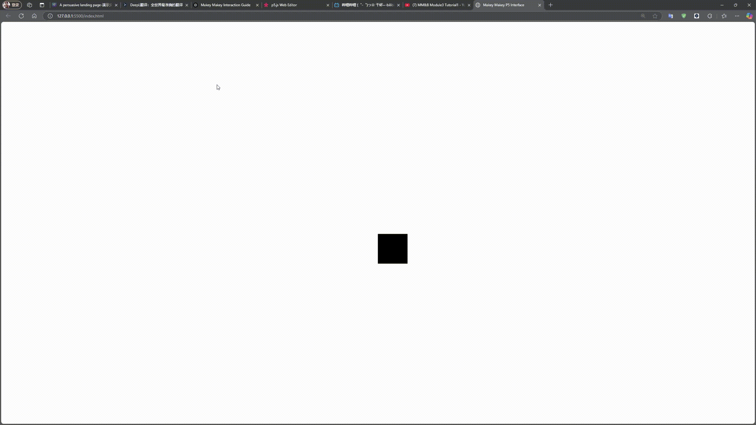 test and change the code differently according to the tutorial