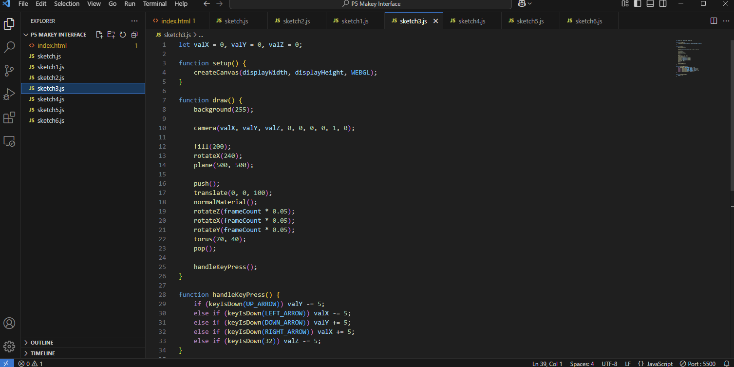 test and change the code differently according to the tutorial