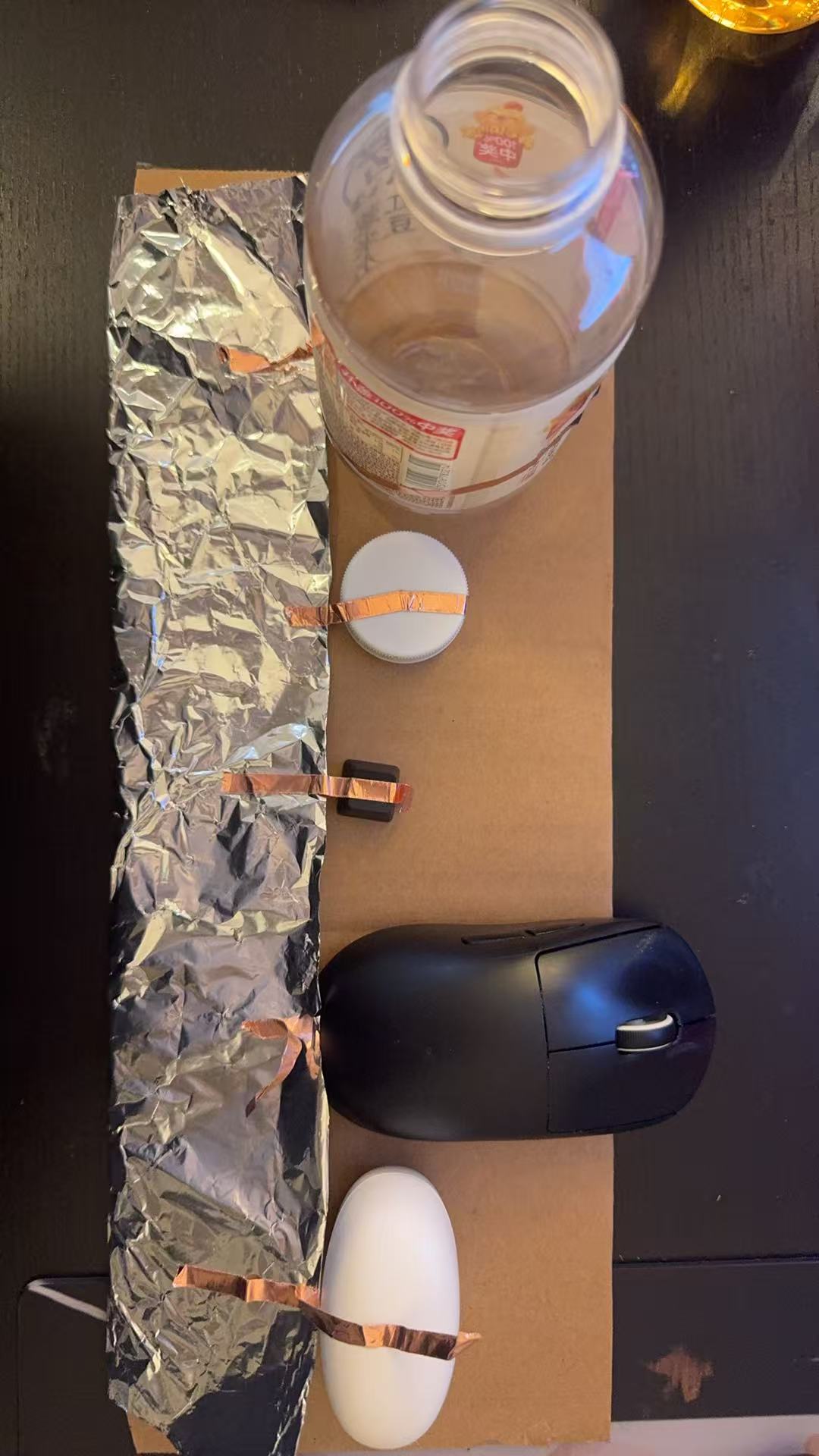 Assemble representative items used in the final design